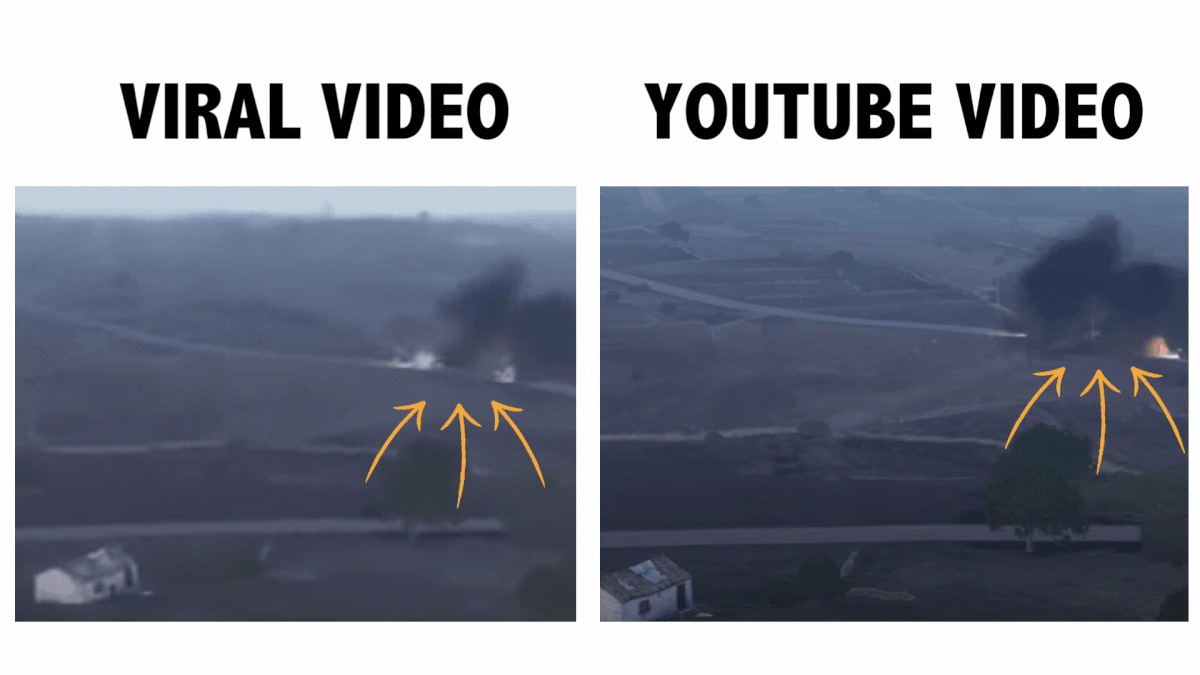 <div class="paragraphs"><p>On comparing both these images, we found both the videos are from the same incident.&nbsp;</p></div>