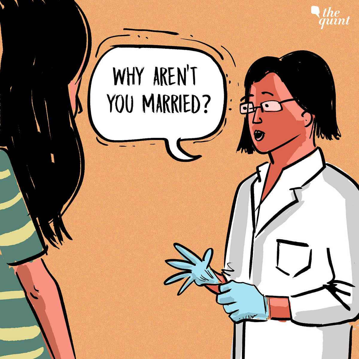Even for basic tests, women must hold up their marital status. Often, they're denied services if they're unmarried.