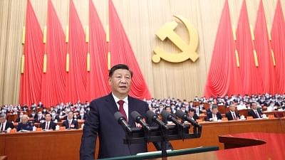 <div class="paragraphs"><p>Chinese President Xi Jinping tightens grip on power.</p></div>