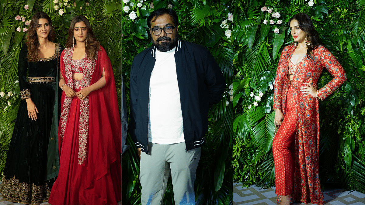 Pics: Anurag Kashyap, Huma Qureshi & Others Attend Kriti Sanon's Diwali Party 