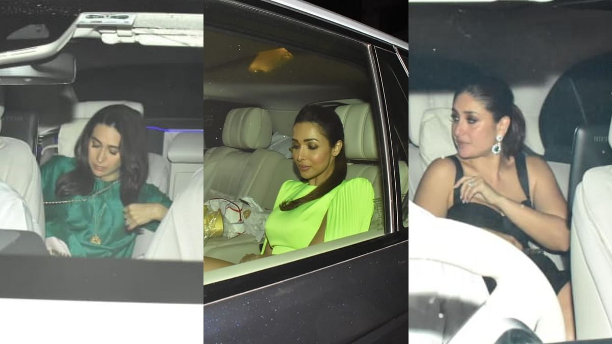 In Pics: Kareena, Karisma & Malaika Arora Attend Tanya Dubash's Diwali Party