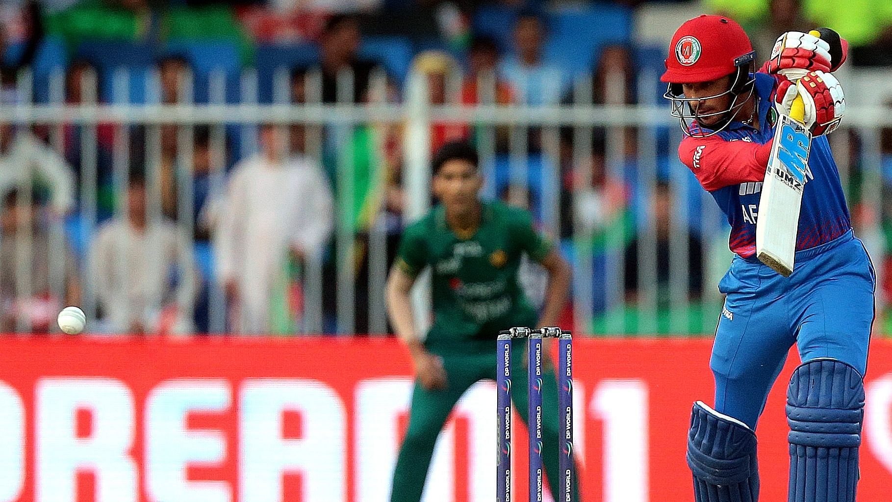 <div class="paragraphs"><p>Injured Afghanistan batter&nbsp;Rahmanullah Gurbaz had to be taken off the pitch on a teammate's shoulder on Wednesday.</p></div>