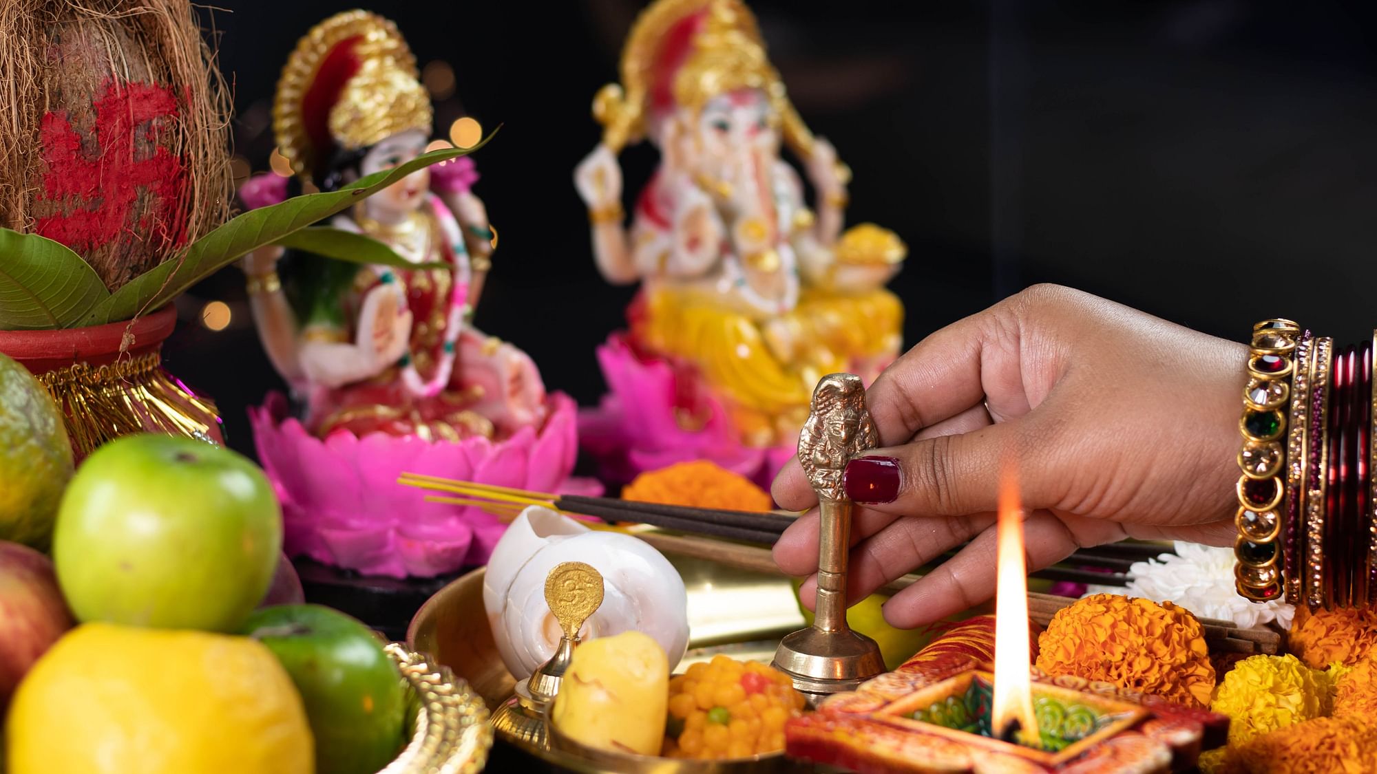 <div class="paragraphs"><p>Know what to do with the idols of Goddess Lakshmi and Lord Ganesh after Diwali.</p></div>