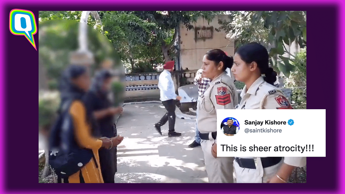 Punjab Cops Face Flak After Video Shows Them Thrashing Female Students