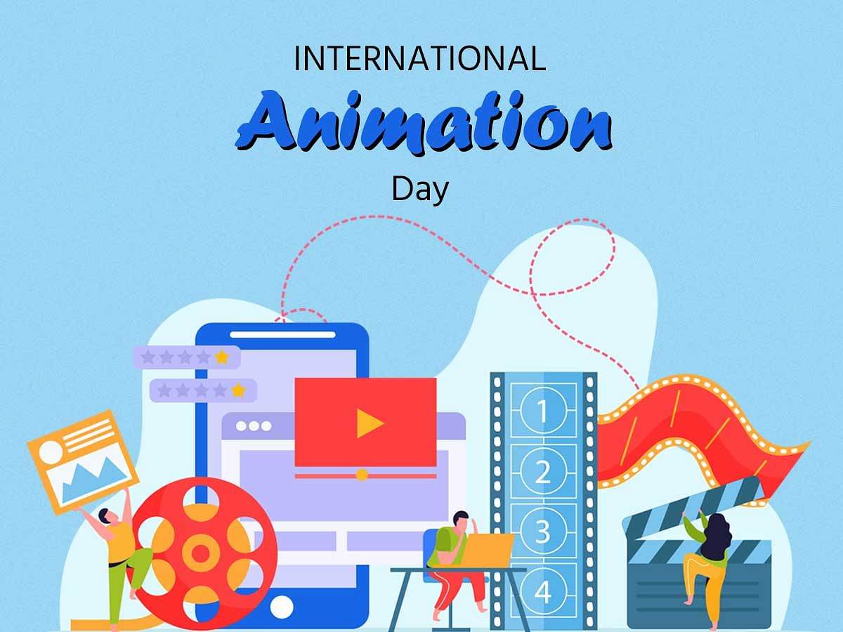 International animation day was declared a special occasion in the year 2002.