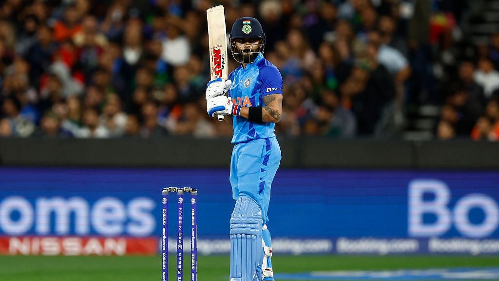 <div class="paragraphs"><p>Virat Kohli led the Indian chase in a thrilling four-wicket win against Pakistan at the MCG on Sunday.</p></div>