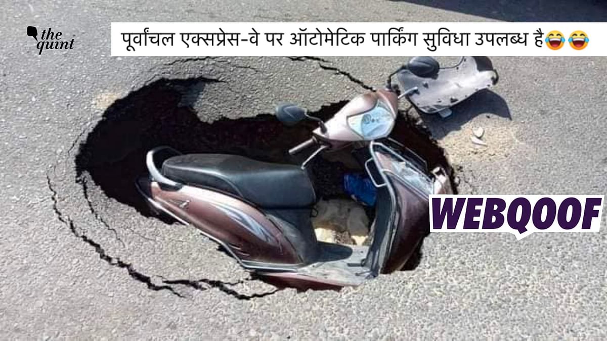 Photo From Uttar Pradesh’s Purvanchal Expressway? No, it’s From Rajasthan