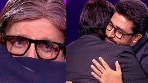 Big B Birthday: Amitabh Bachchan Tears Up As Abhishek Surprises Him On KBC