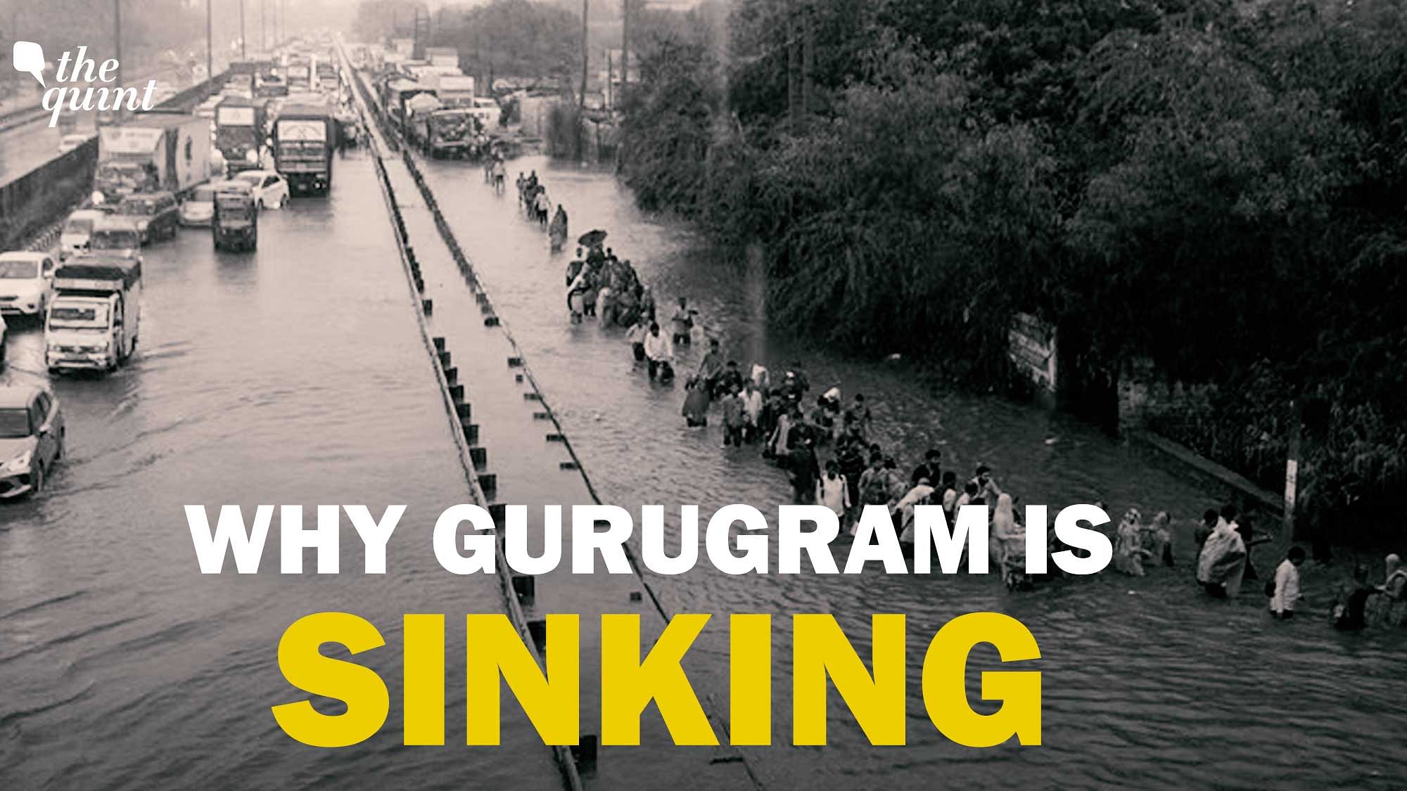 <div class="paragraphs"><p>"Gurgaon is a city that has built the houses, but has left all the infrastructure for the people to develop, including the roads and the drainage system," says Depinder Kapur.</p></div>