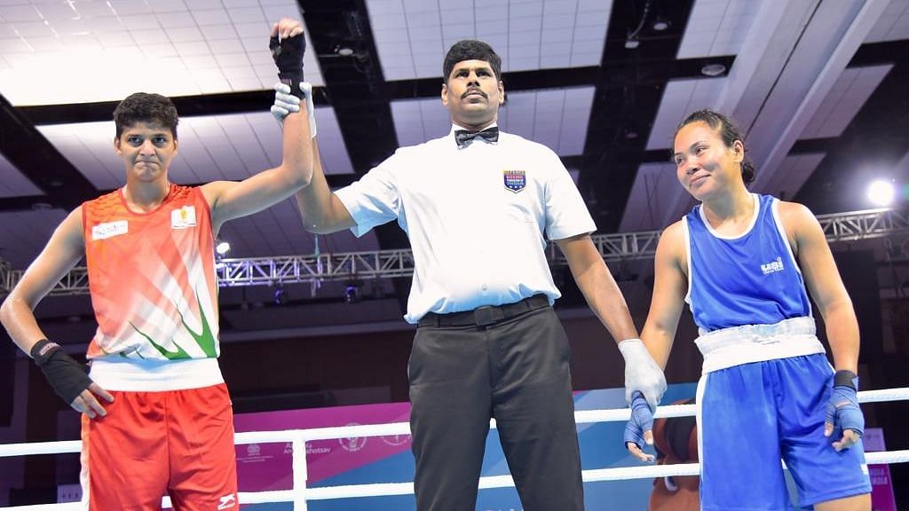 36th National Games: Lovlina Borgohain will be up against Saweety Boora in the final of her weight category.