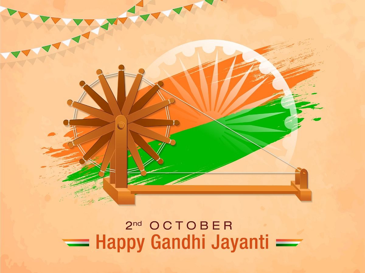 Share these wishes, messages, quotes, and WhatsApp statuses on the occasion of Gandhi Jayanti 2022.