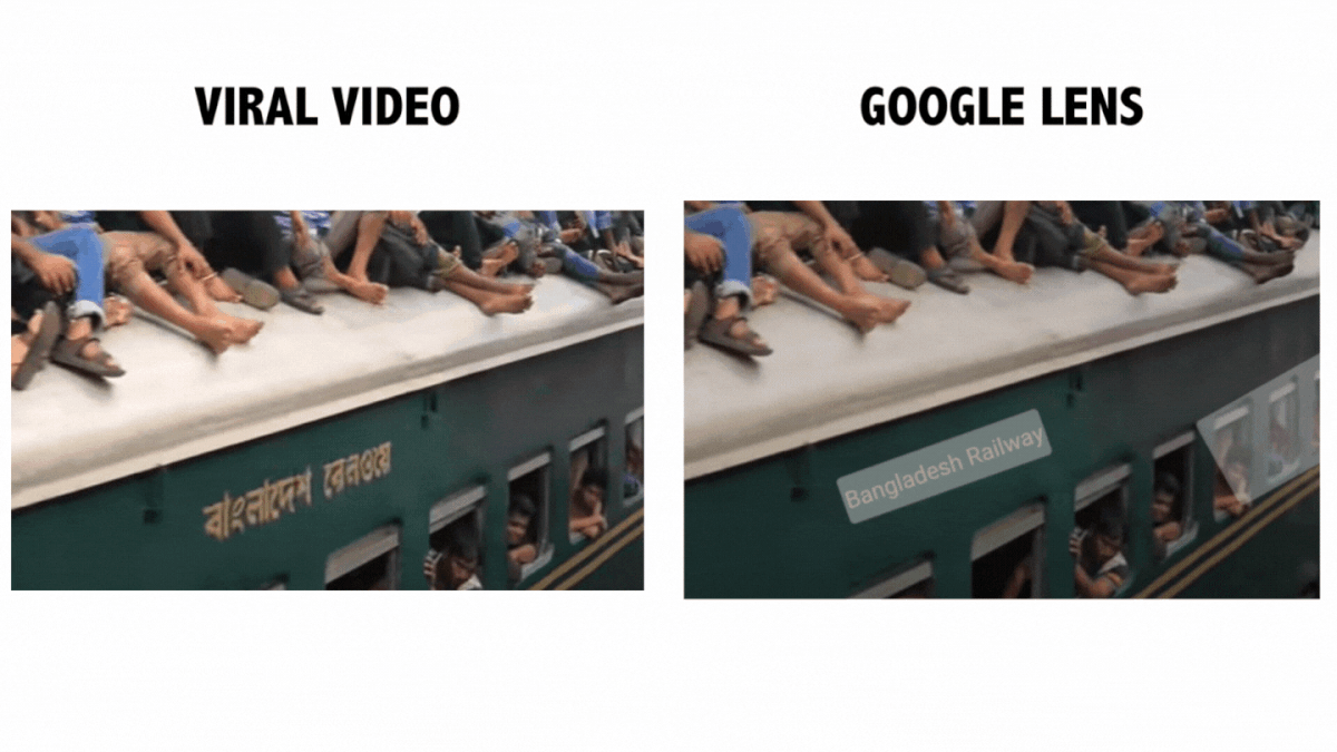 One video is from Bangladesh, while the other could be traced back to 2016.