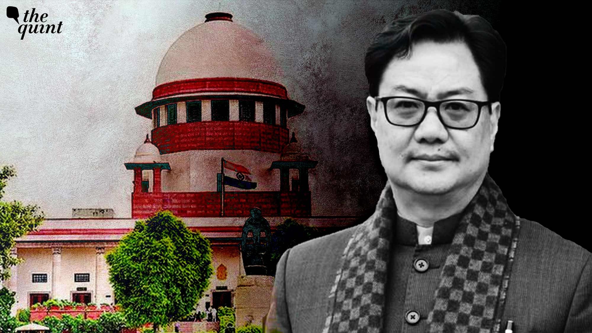 <div class="paragraphs"><p>'Govt Can Seek Reconsideration of Names Recommended by SC Collegium': Rijiju</p></div>
