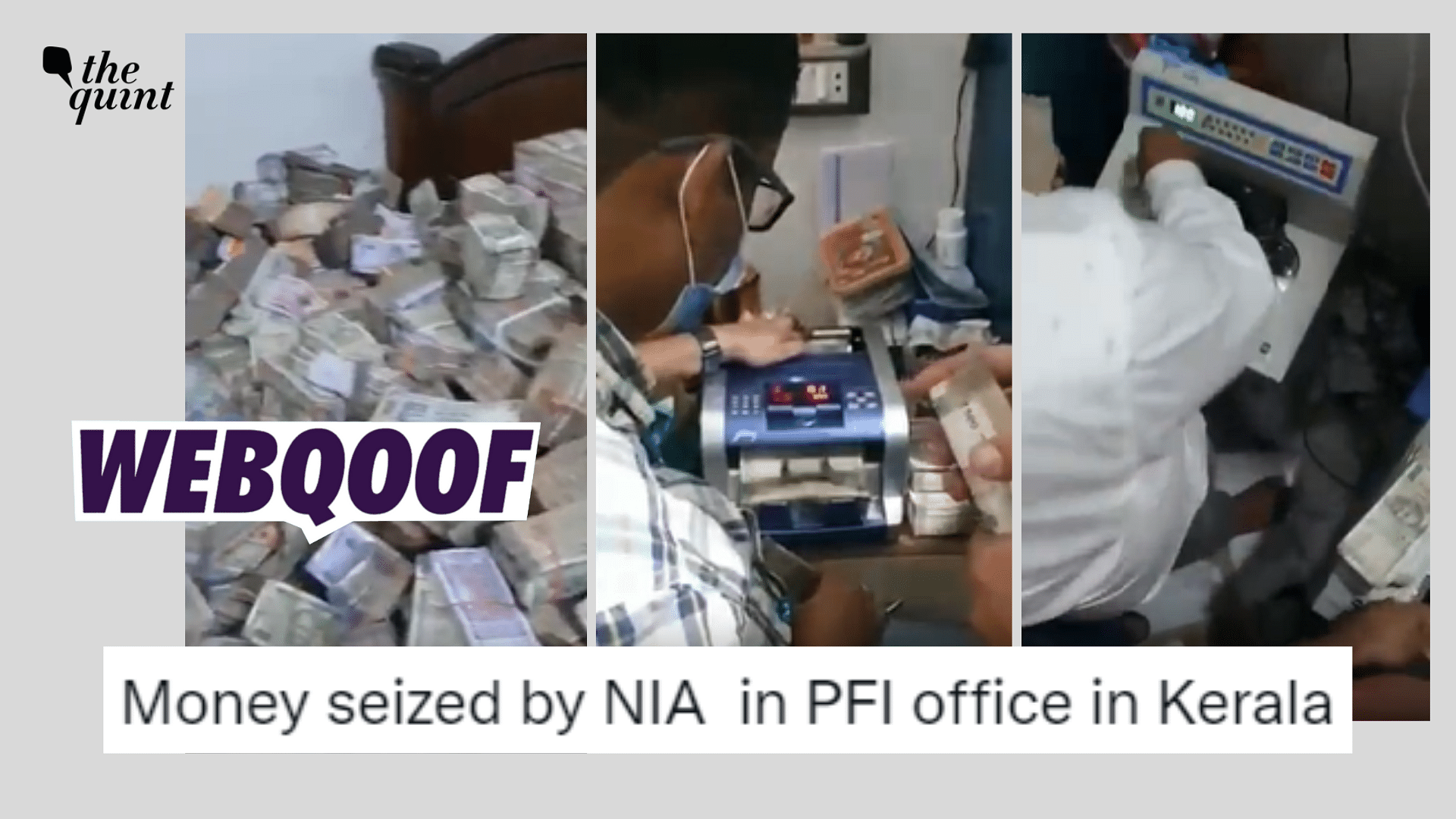 <div class="paragraphs"><p>Fact-Check | A video from Kolkata showing a raid on the Enforcement Directorate has gone viral as an NIA raid on a PFI office in Kerala.</p></div>