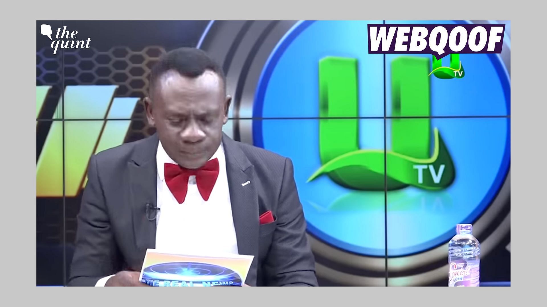 <div class="paragraphs"><p>The viral video was shows a Ghanaian sports bulletin from 31 October 2020.</p></div>
