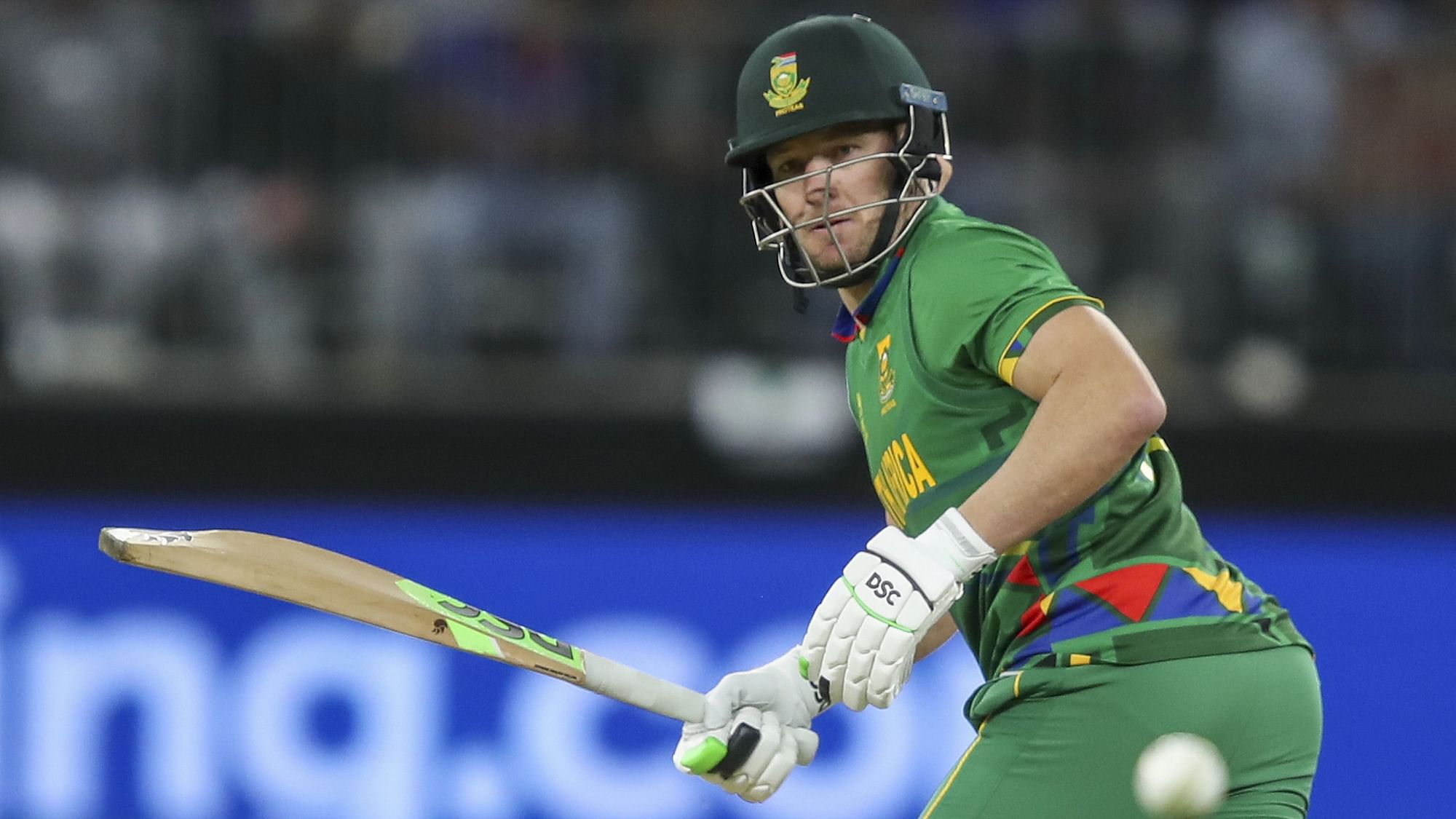 <div class="paragraphs"><p>South Africa's David Miller looks on after playing a shot against India in the Super 12 match of the men's T20 World Cup in Perth on Sunday.</p></div>