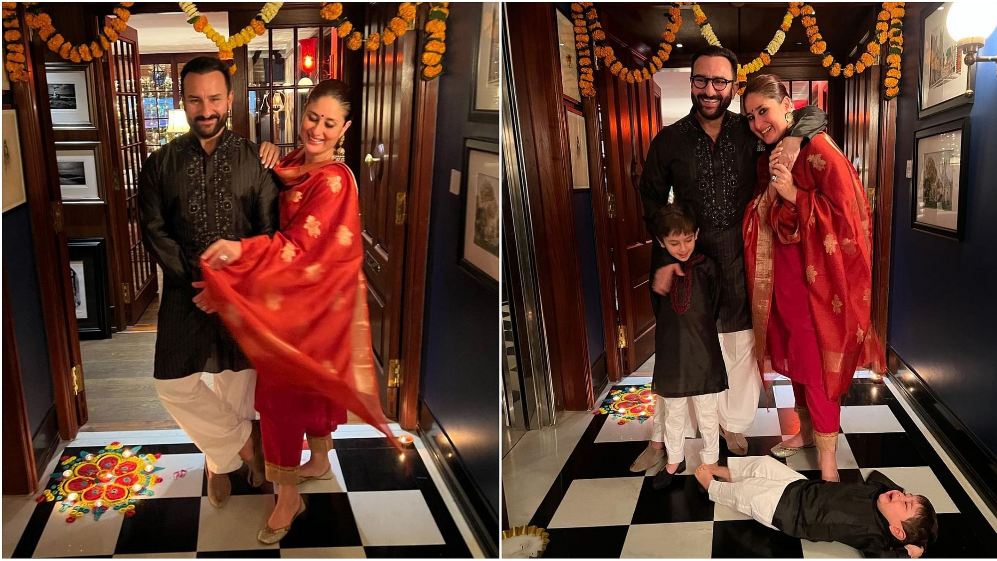 <div class="paragraphs"><p>Kareena Kapoor shares a glimpse of her Diwali celebration with family.</p></div>