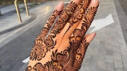 Karwa Chauth 2022: Take a look at a few mehndi designs that you can try this Karwa Chauth and look beautiful.