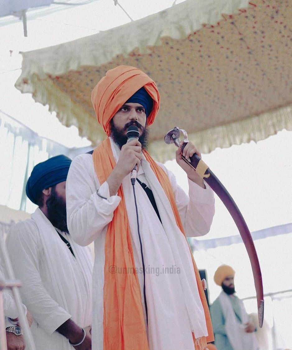 While Amritpal Singh's critics accuse him of trying to destabilise Punjab, his fans say he's trying to revive Sikhi.