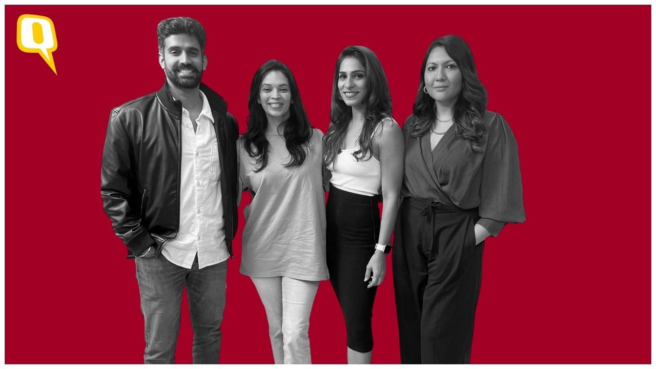 <div class="paragraphs"><p>Abhay Pannu, Jasmeet K Reen and Sonam Nair in conversation with <strong>The Quint's</strong> Swati Chopra.</p></div>