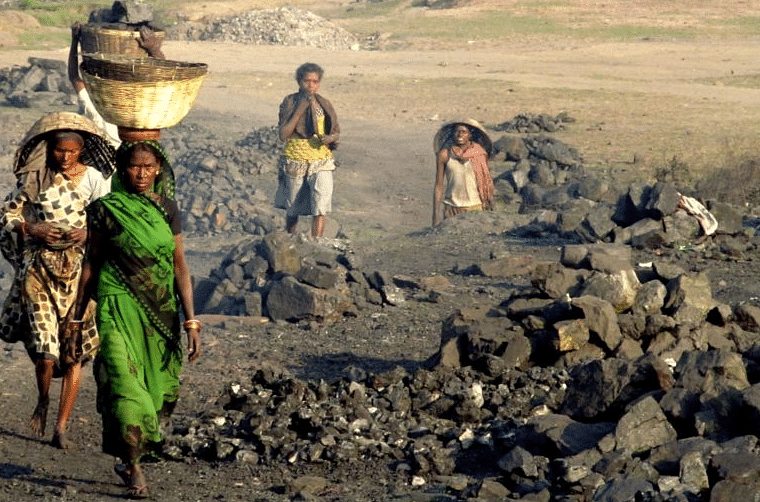 Estimates say that millions of people may lose their livelihood if coal mines and thermal power plants are disposed.