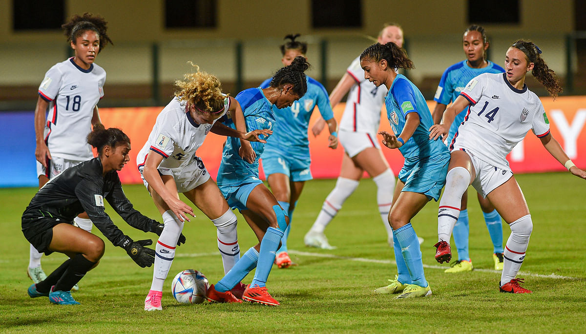India vs USA Live Score, FIFA U-17 Women's World Cup: USA Beat India 8-0
