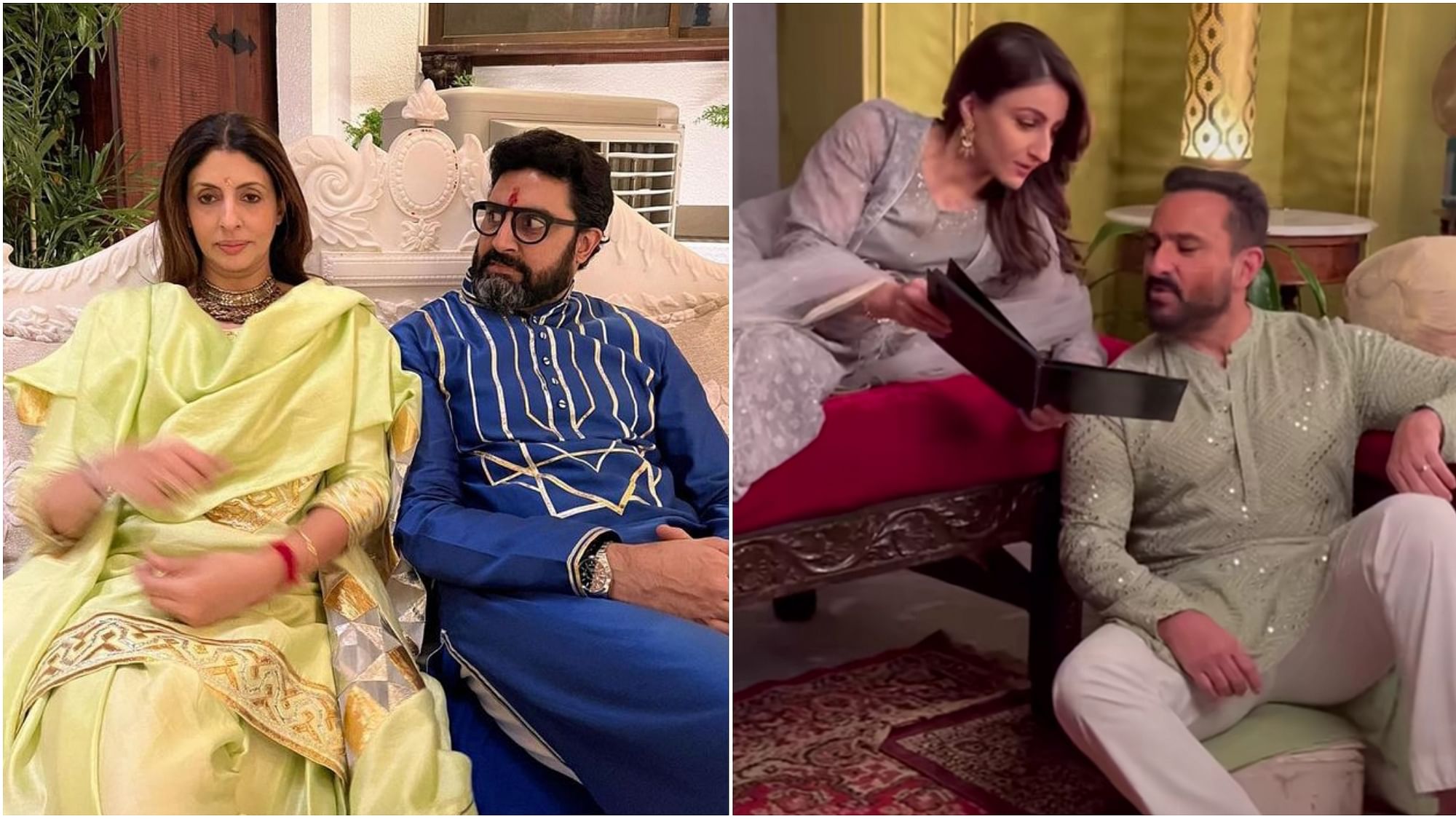 <div class="paragraphs"><p>Abhishek Bachchan, Shweta Bachchan, Saif Ali Khan, and Soha Ali Khan celebrate Bhai Dooj 2022.</p></div>