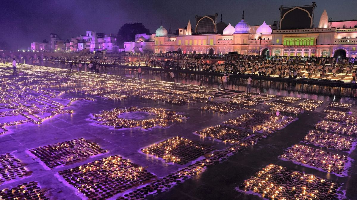 Ayodhya Sets Guinness World Record by Lighting Over 15 Lakh Diyas During Diwali