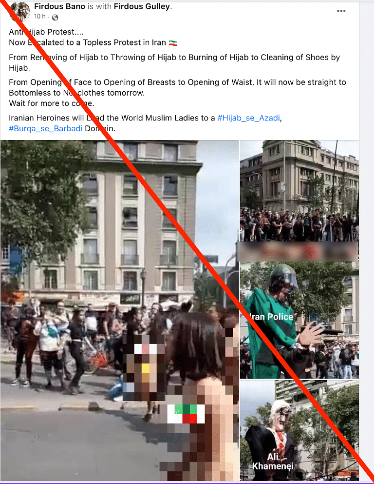 We found that the video shows is from Santiago, Chile and it dates back to 2019. 