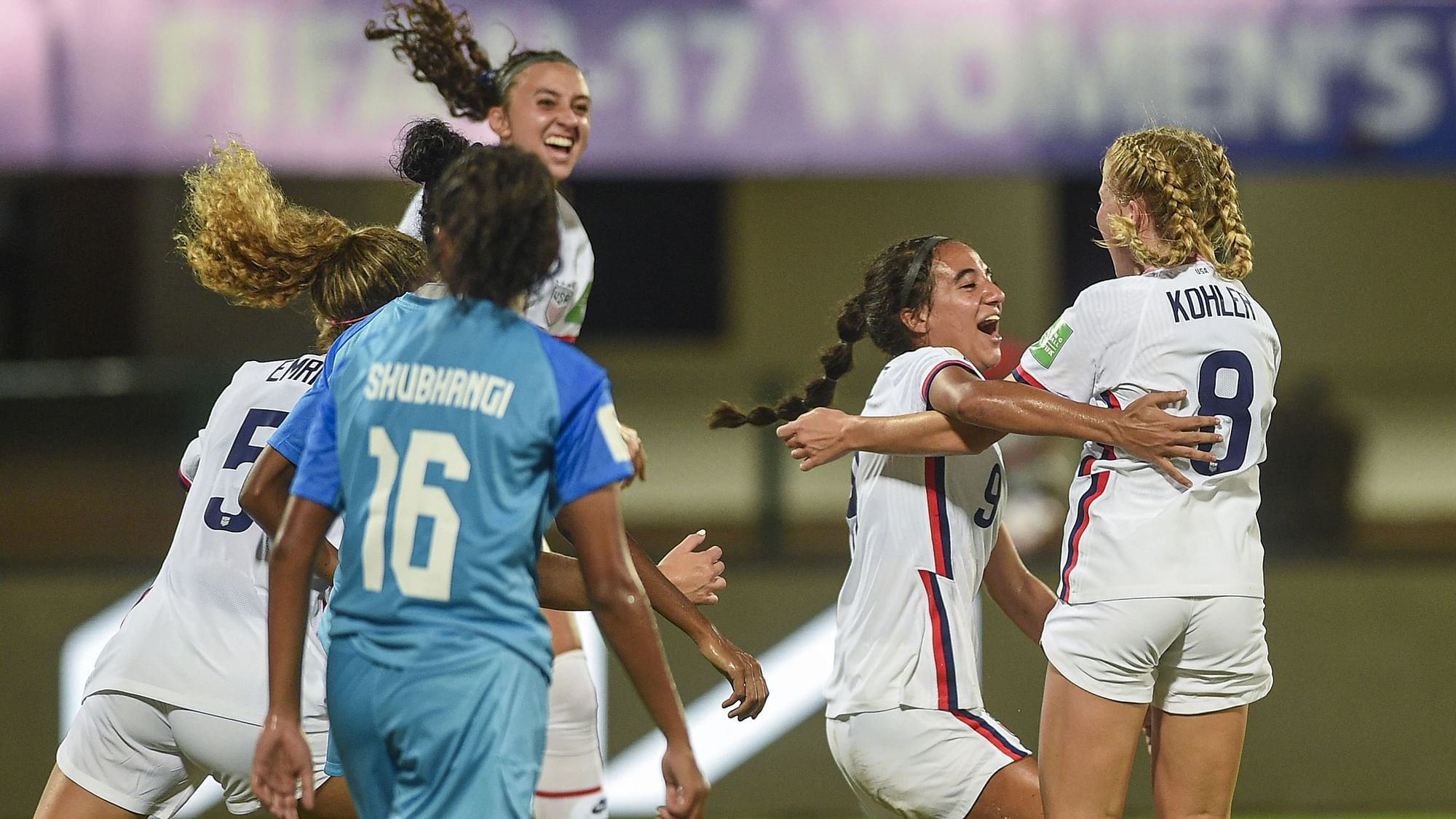 India vs USA, FIFA U-17 Womens World Cup 2022 India Start Campaign With 0-8 Defeat Against USA