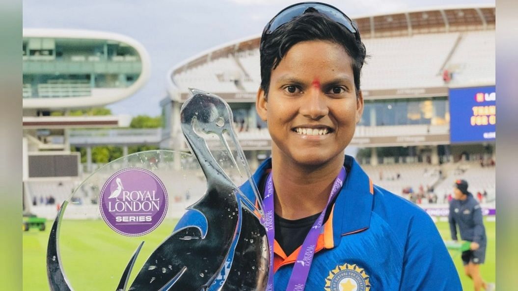 <div class="paragraphs"><p>India's Deepti Sharma made major gains in the latest women's T20I rankings released by ICC.&nbsp;&nbsp;</p></div>