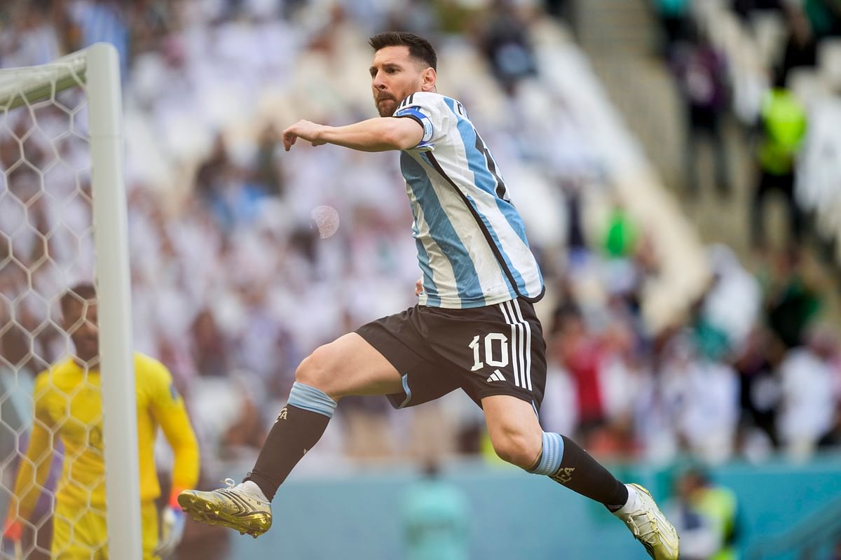 2022 FIFA World Cup: Lionel Messi scored the opener for Argentina.