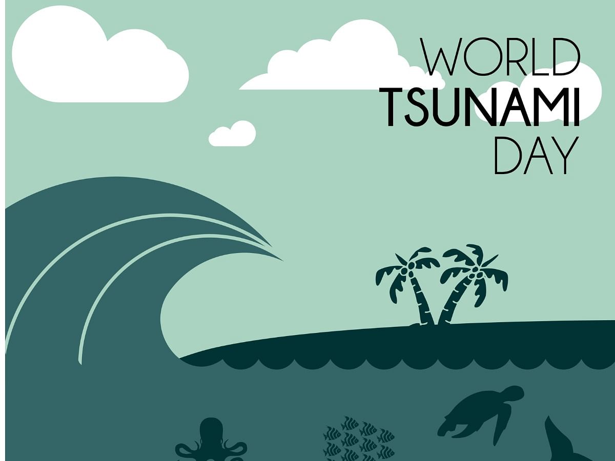 World Tsunami Awareness Day 2022 will be celebrated today on Saturday, 5 November 2022. Quotes, images, posters.