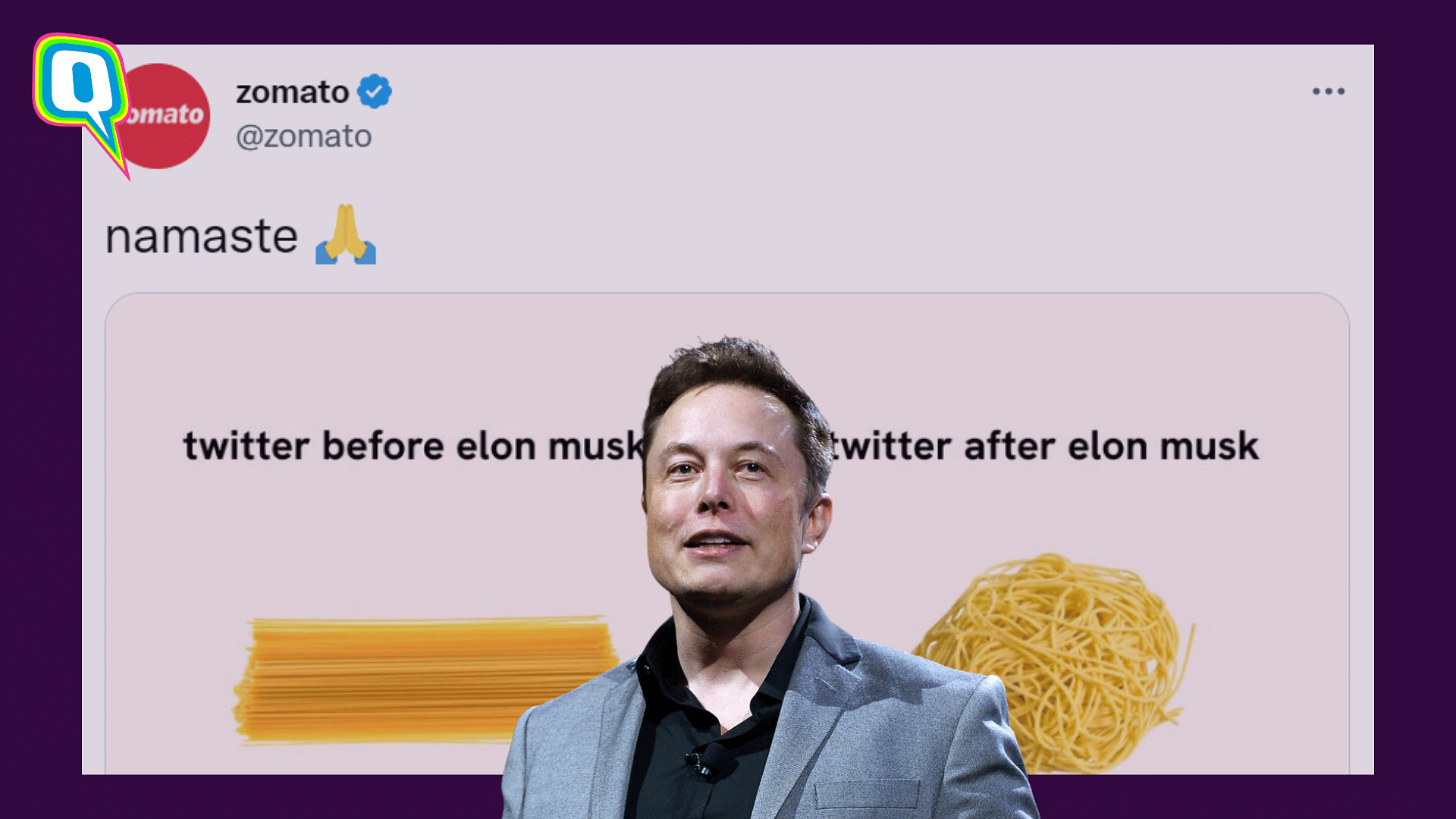 <div class="paragraphs"><p>Zomato Uses Hilarious Meme To Diss On Elon Musk's Twitter Takeover </p></div>
