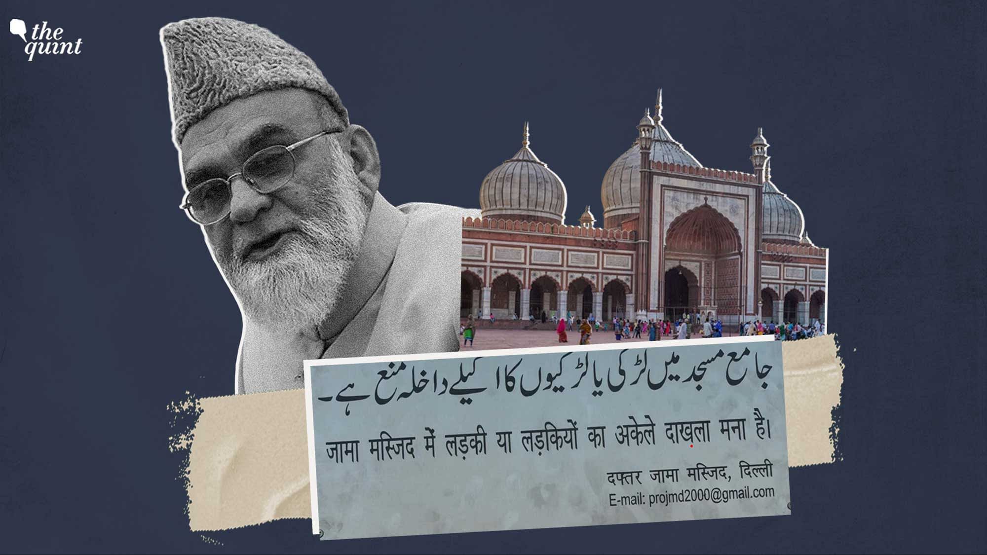 <div class="paragraphs"><p>Shahi Imam of Jama Masjid Syed Ahmed Bukhari speaks to The Quint about the mosque's controversial move.&nbsp;</p></div>