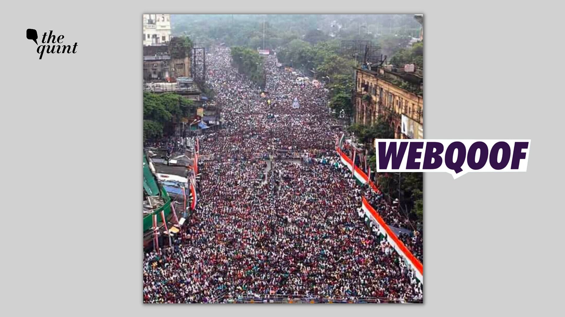 <div class="paragraphs"><p>The photo dates back to 2017 and shows an annual event in Kolkata.</p></div>
