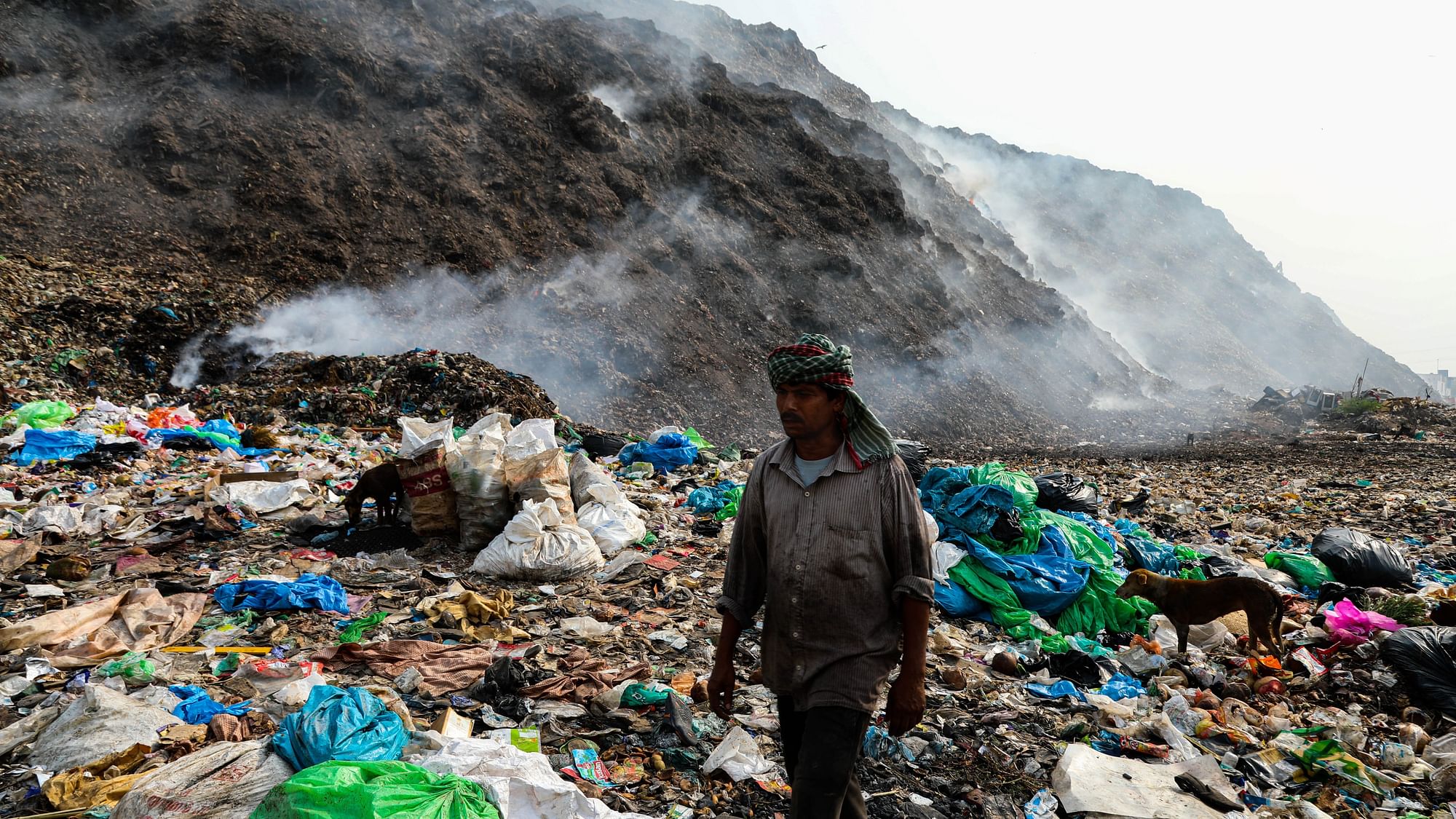 <div class="paragraphs"><p>A landfill fire in Delhi.&nbsp;</p></div>