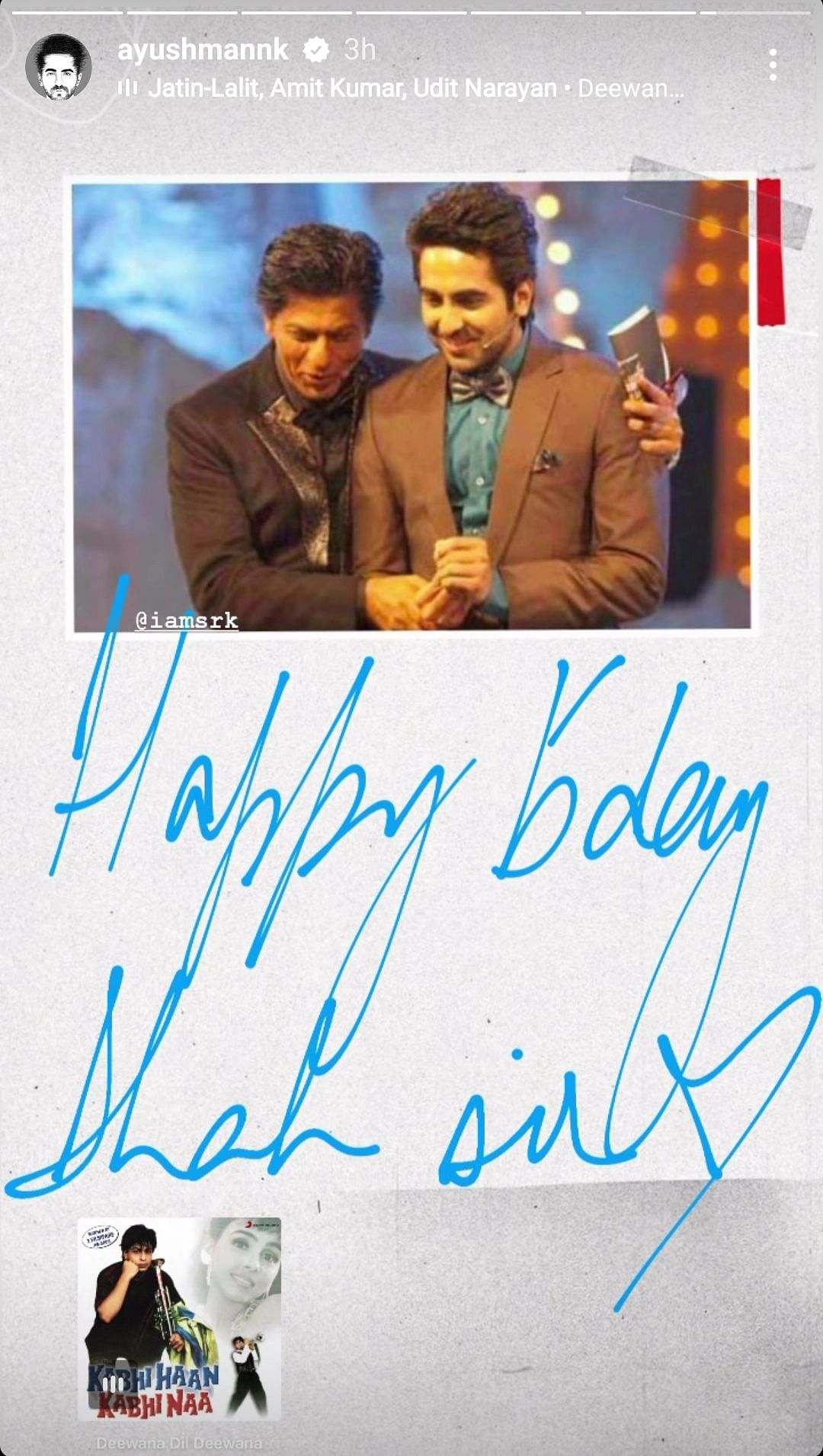 Happy Birthday Shah Rukh Khan: Bollywood wishes SRK as he turns a year older. 