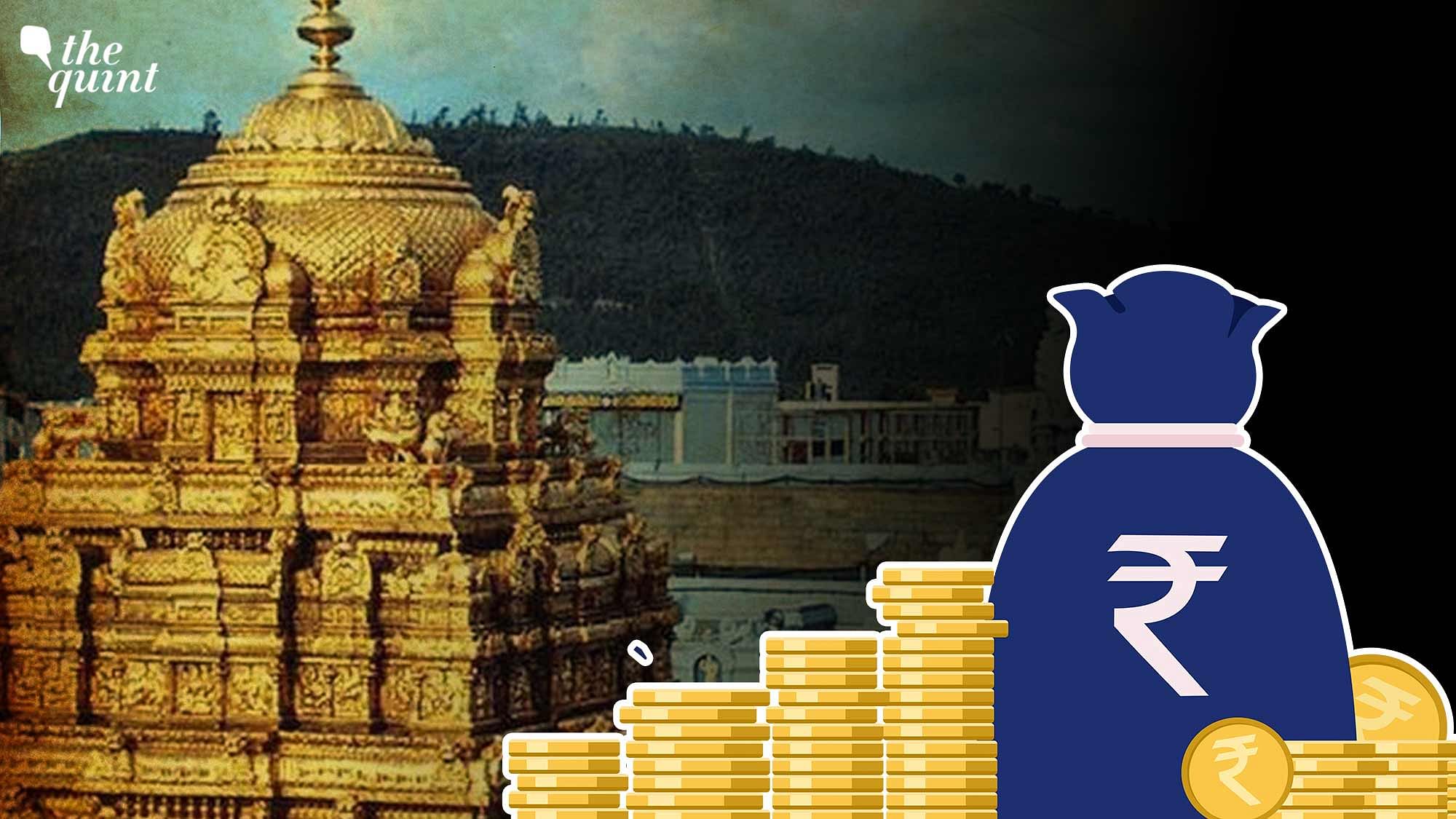 <div class="paragraphs"><p>The TTD's assets include 10.25 tonnes of gold deposits in banks, 2.5 tonnes of gold jewellery, about&nbsp;Rs 16,000 crore of deposits in banks, and 960 properties in India.&nbsp;</p></div>