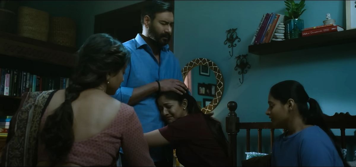 'Drishyam 2', starring Ajay Devgn, Tabu, Shriya Saran, and Akshaye Khanna, released in theatres on 18 November.
