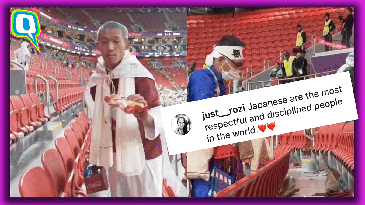 Netizens Praise Japanese Fans As They Clean the Qatar Stadium Post FIFA Match