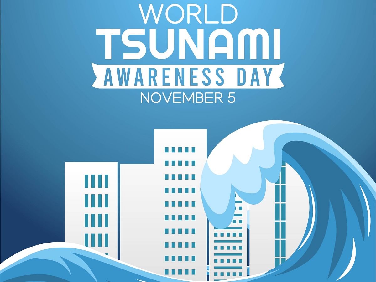 World Tsunami Awareness Day 2022 will be celebrated today on Saturday, 5 November 2022. Quotes, images, posters.