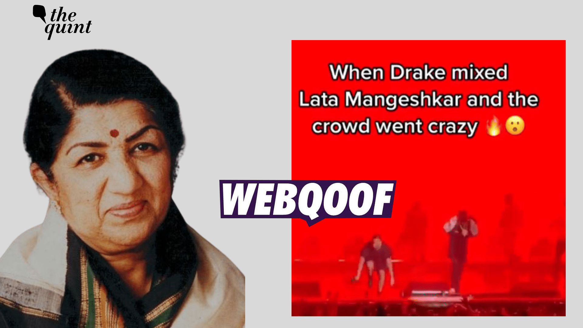 <div class="paragraphs"><p>Fact-check: Drake did not play any Bollywood song during his concert.&nbsp;</p></div>