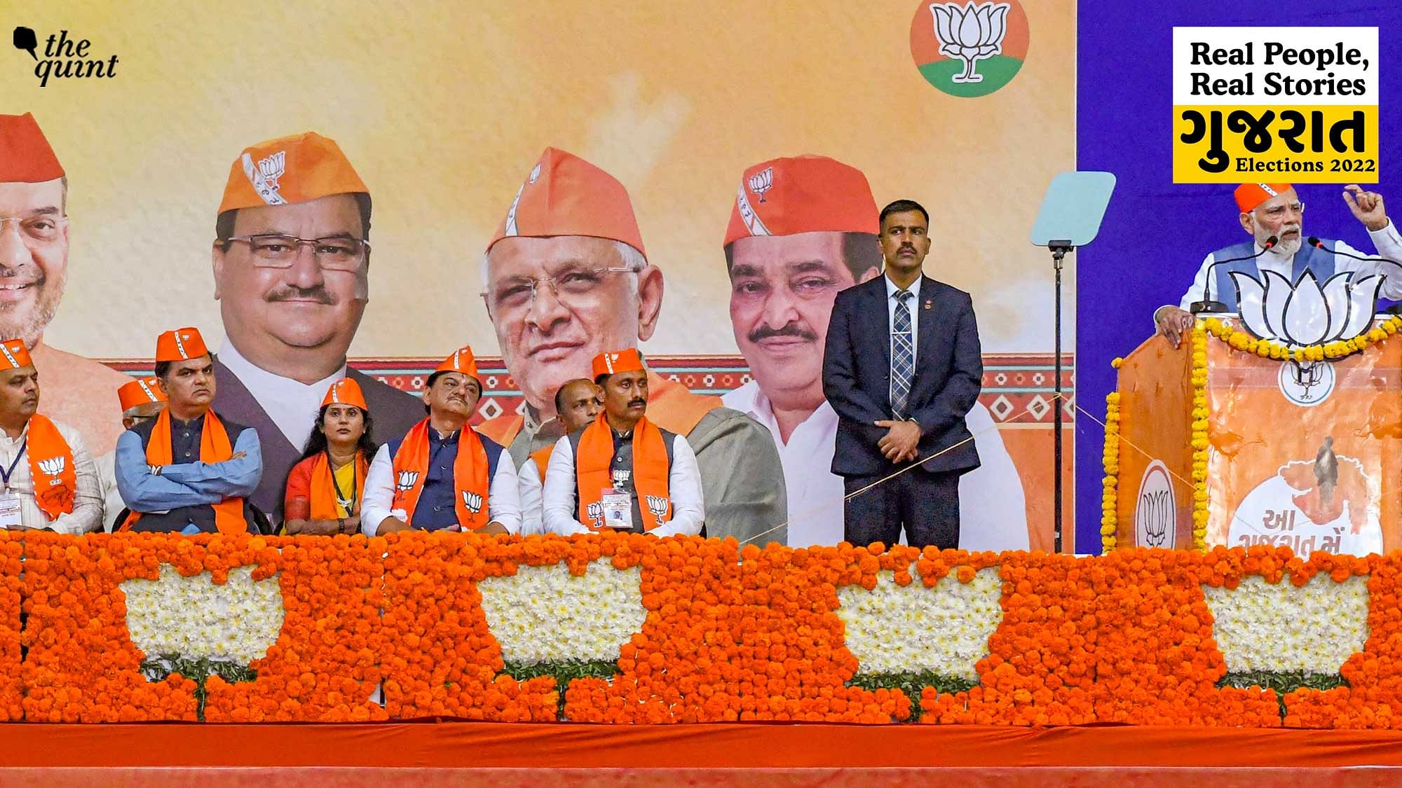 <div class="paragraphs"><p>Vadodara: Prime Minister Narendra Modi addresses a BJP election campaign meeting ahead of the upcoming Gujarat Assembly elections in Vadodara,  </p></div>