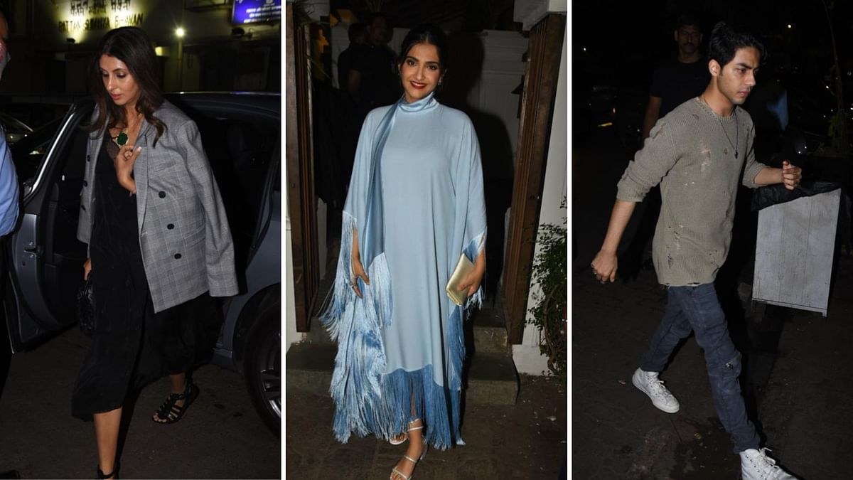 In Pics: Sonam Kapoor, Aryan Khan, Shweta Bachchan Attend Karan Johar's Party