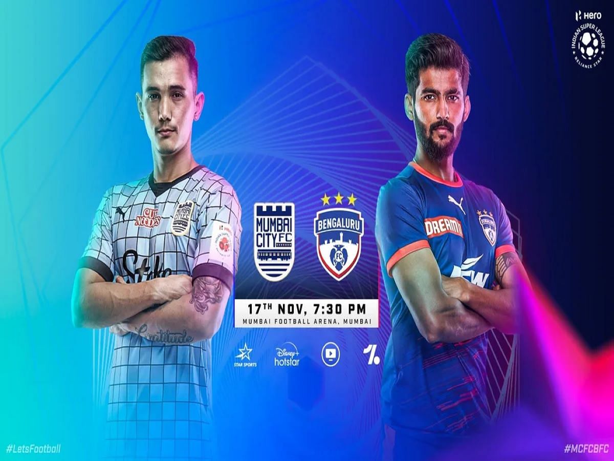 Mumbai City vs Bengaluru FC Live Streaming and Live Telecast Details; When and Where To Watch Hero Indian Super League 2022 Match on Thursday, 17 November