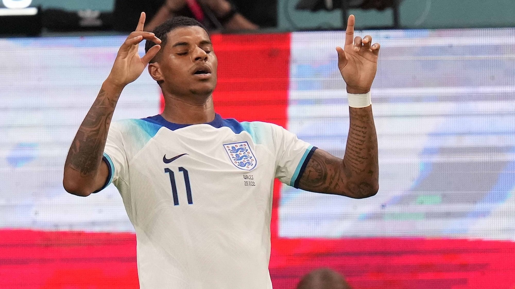 <div class="paragraphs"><p>FIFA World Cup 2022: Marcus Rashford struck a brace in England's final group stage match against Wales.</p></div>