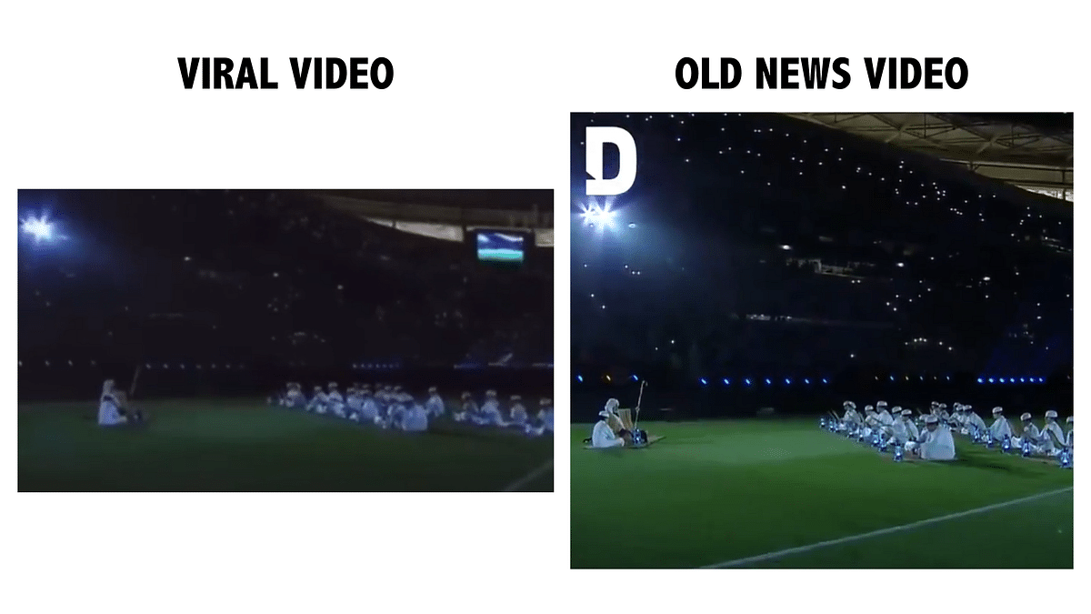 <div class="paragraphs"><p>Comparison between the viral video and the news video from 2021.&nbsp;</p></div>