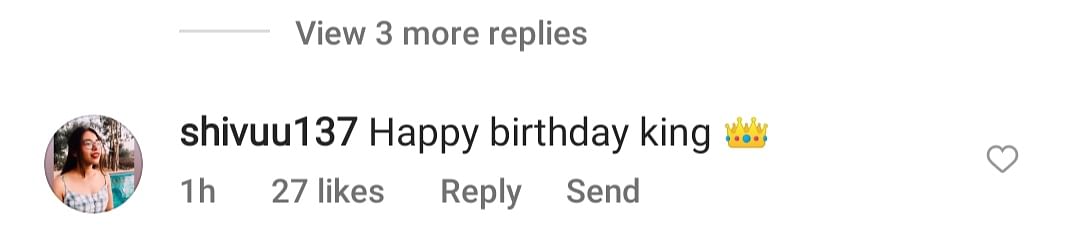 Virat Kohli celebrates his 34th birthday today.