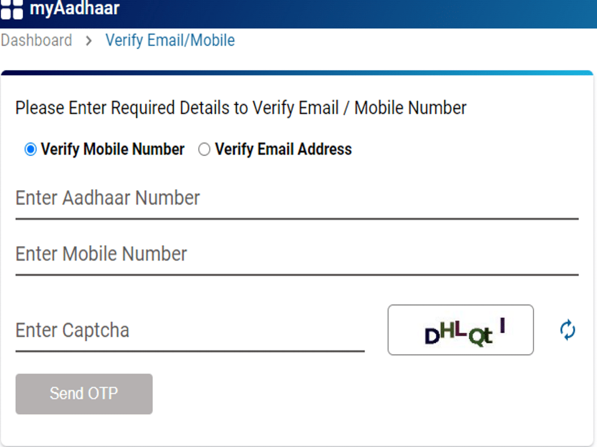 Here are the 10 easy steps to link your Aadhaar card and mobile number.